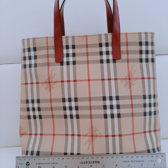 Burberry haymarket tote bag - Picture 3 of 11